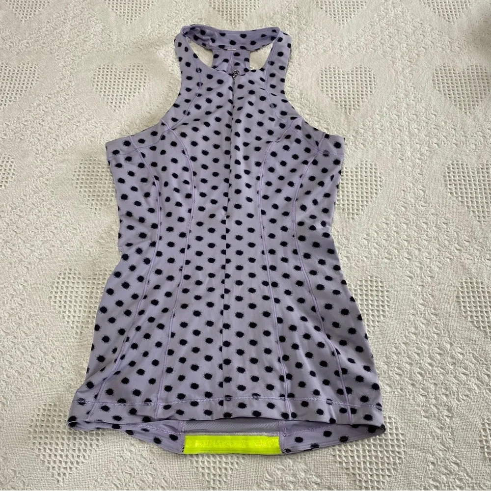 Lululemon Racerback Polka Dot Tank (SEE MEASUREMENTS)